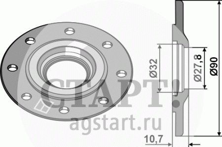 Корпус подшипника